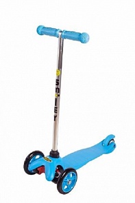 Самокат трехколесный Smiley Mini, синий (Smiley, 8521 B)